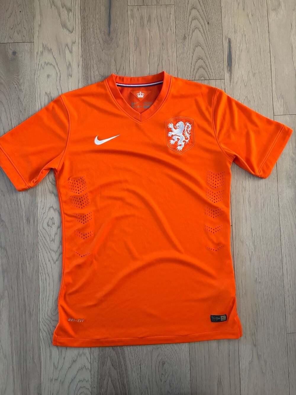 Nike Netherlands 2014-15 Home Soccer Jersey Size Large